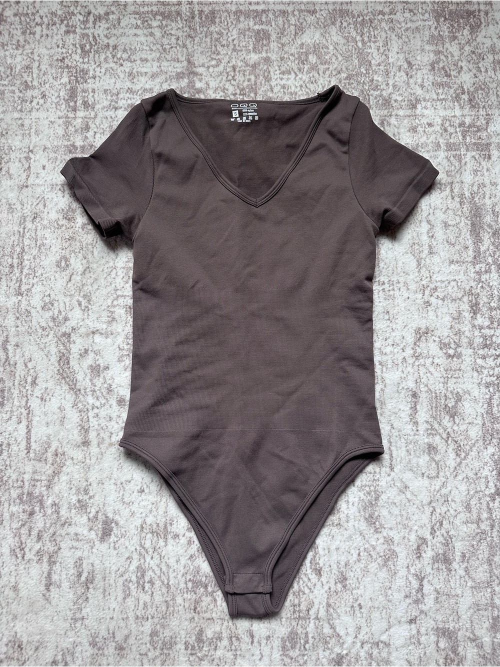 OQQ Brown bodysuit